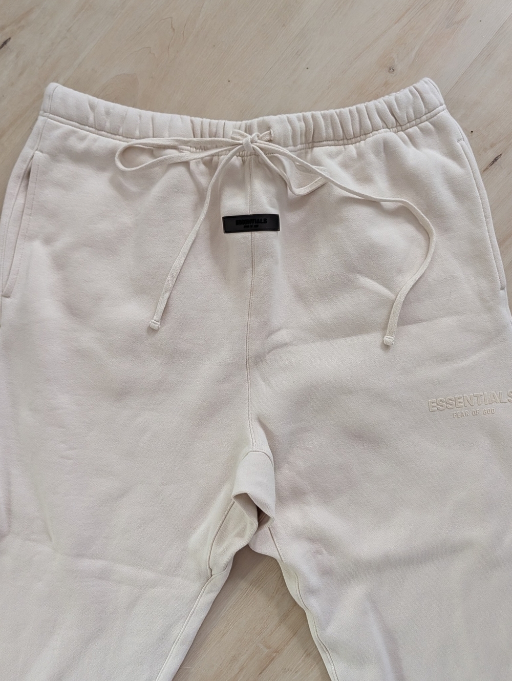Essentials Fear Of God Classic Sweatpant Men's XXL NWOT White Ivory Cream Color